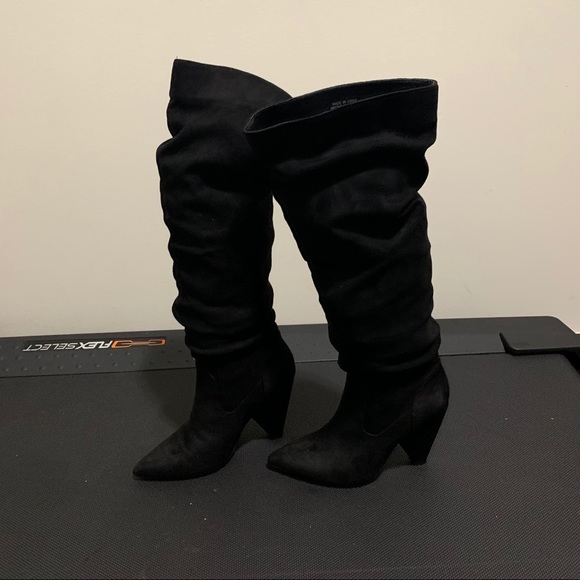 Forever21 faux suede Slouchy Boot - Picture 6 of 14